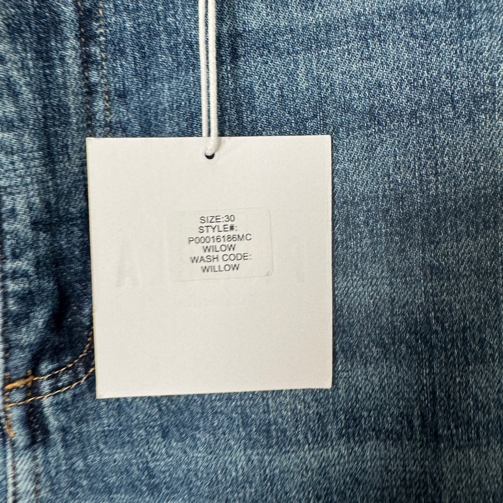 Revolve PISTOLA Jeans Colleen High Rise Slim Flare in Willow Size 30 NEW - Picture 13 of 13